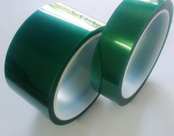 PET film Dark Green Tape Tahan Suhu Tinggi Masking Insulation No Printing