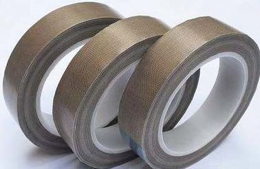 Teflon Coated Conveyor Belt 0.18mmX10m ukuran umum, kain fiber glass teflon tape