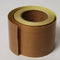 Brown Tahan Suhu Tinggi Tape Fiber Glass Woven Cloth Base Material
